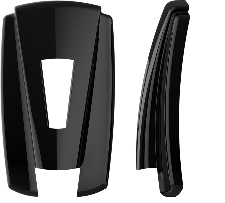 Black faceplate