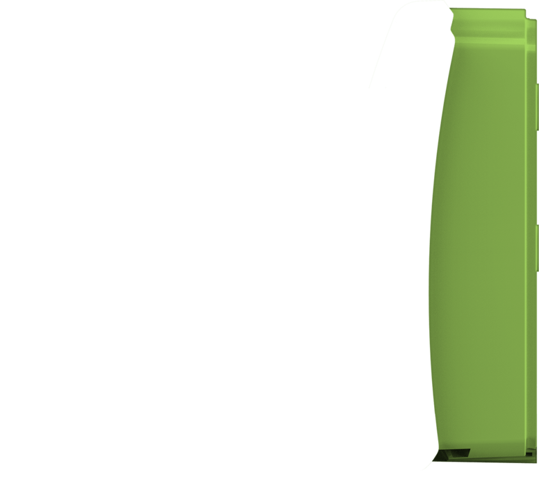 Calm green dispenser body