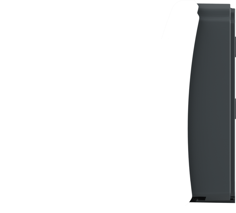 Dark gray dispenser body