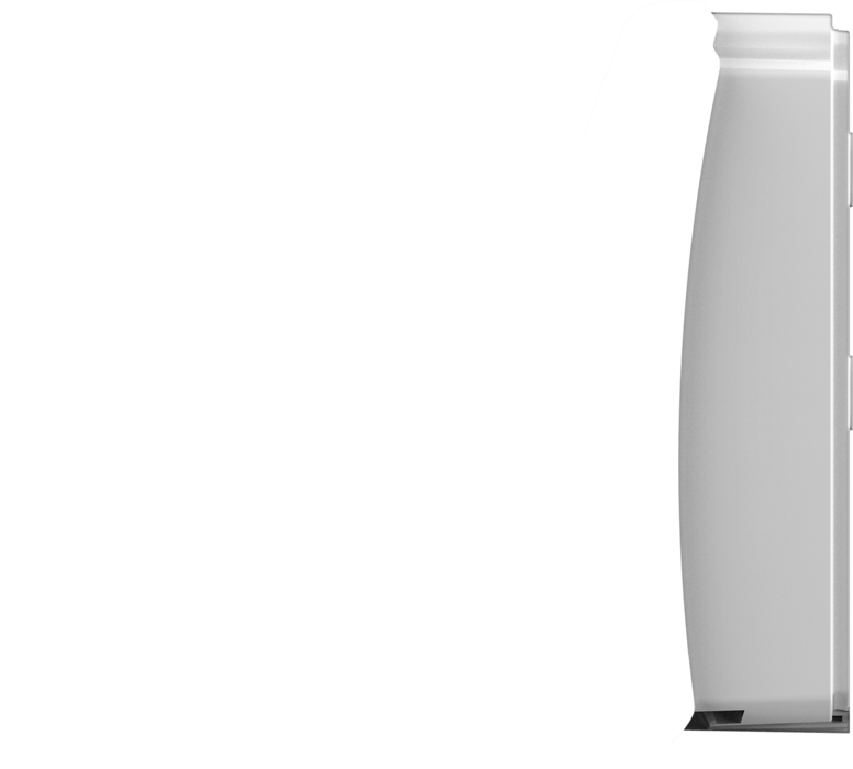 White dispenser body